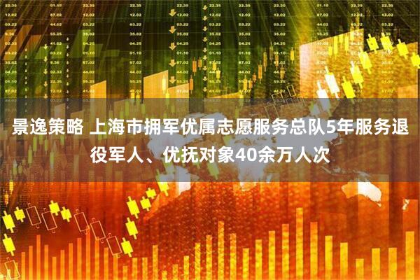 景逸策略 上海市拥军优属志愿服务总队5年服务退役军人、优抚对象40余万人次
